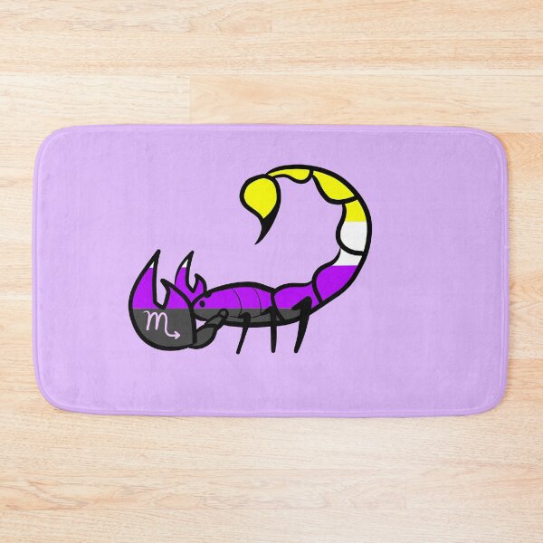 Item preview, Scorpio Non-Binary Pride designed and sold by TomeOfCartoons.