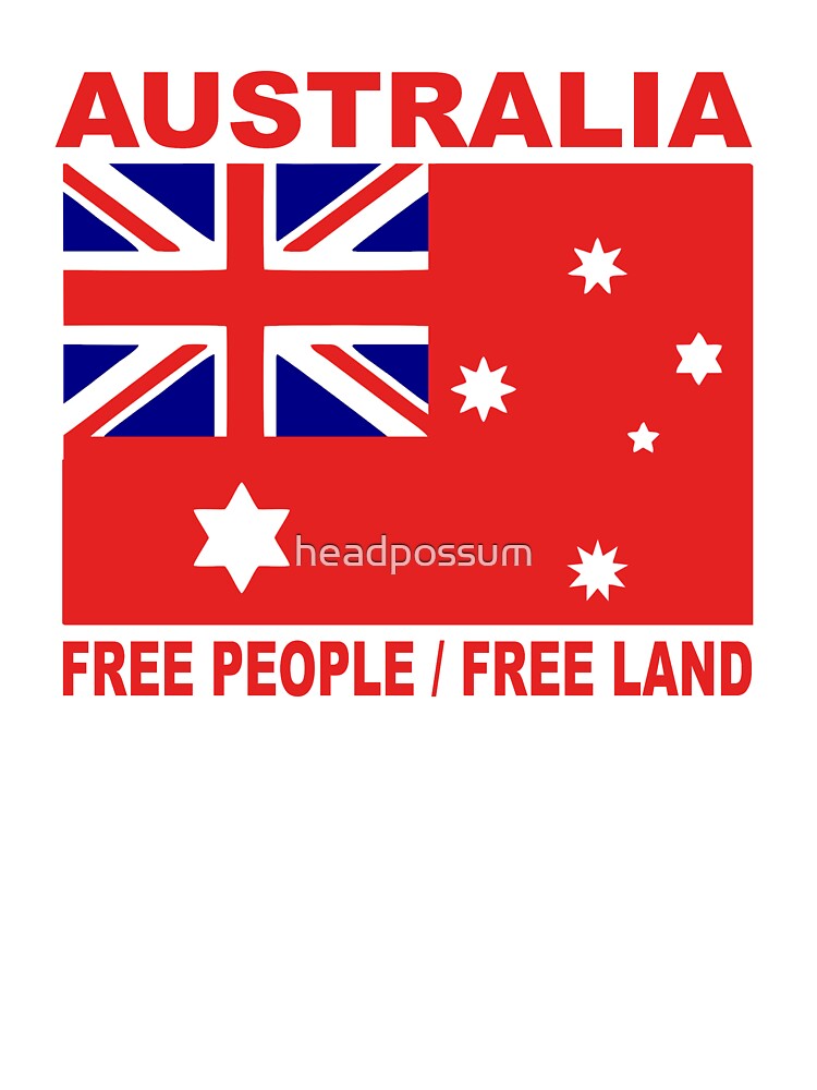 1901 Australian land flag free people ratio" Baby One-Piece by headpossum | Redbubble