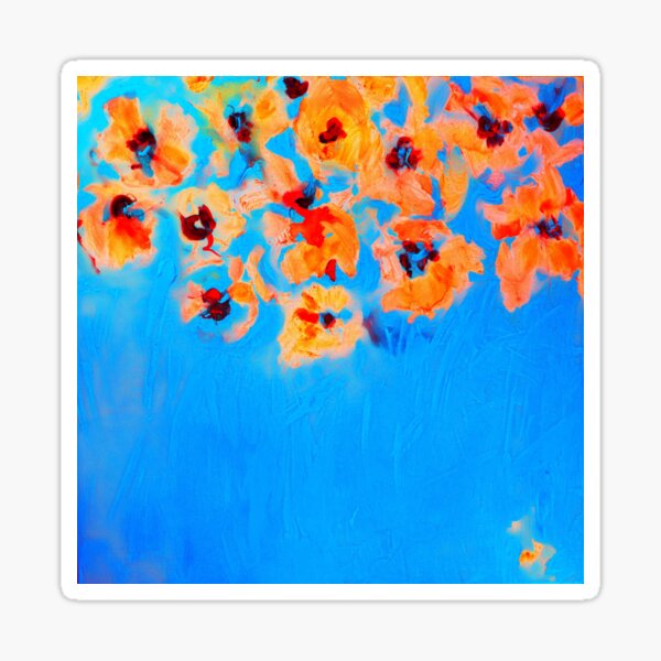 Habibiflo blau Sticker