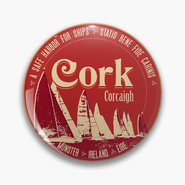 Item preview, Cork City Ireland T-Shirt + Sticker designed and sold by ROADTROOPER.