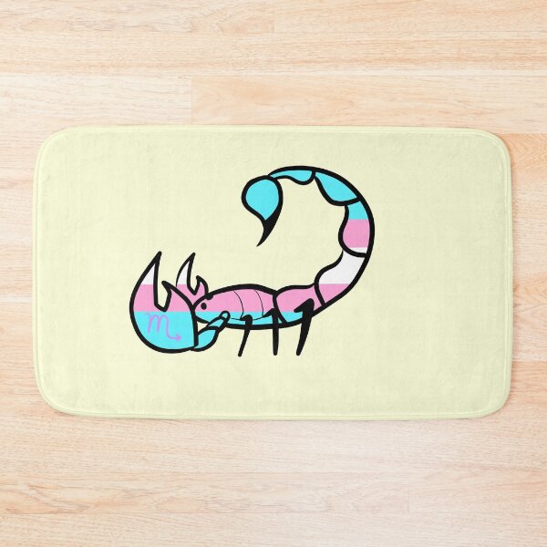 Item preview, Scorpio Transgender Pride designed and sold by TomeOfCartoons.