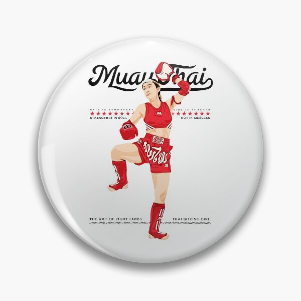Item preview, Thai Boxing Girl Wai Kru designed and sold by KewaleeTee.