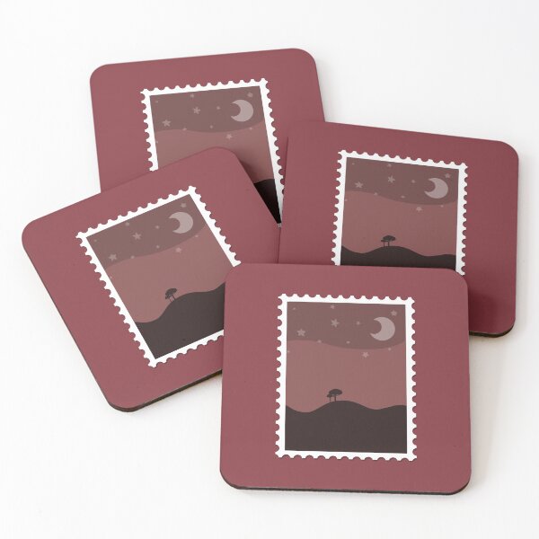 Item preview, red night sky designed and sold by Daniella Gyambibi.