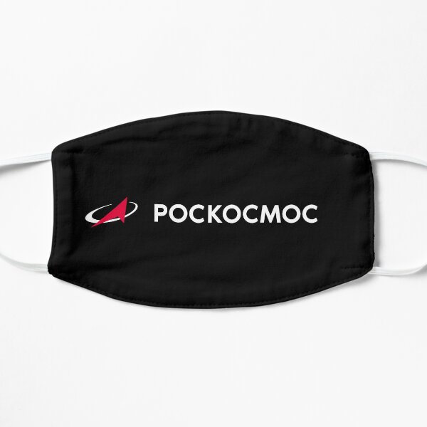 "Roscosmos" cyrillique de l'Agence spatiale russe Masque sans plis