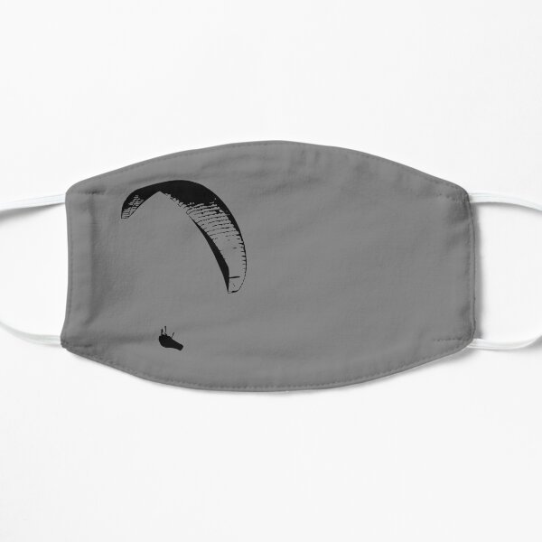 Gleitschirmflieger (schwarz) Maske