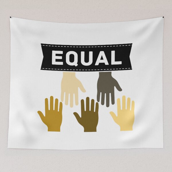 Item preview, We Are All Equal designed and sold by fbym.