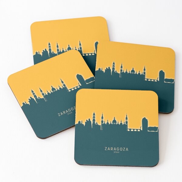 Item preview, Zaragoza Spain Skyline designed and sold by ArtPrints.