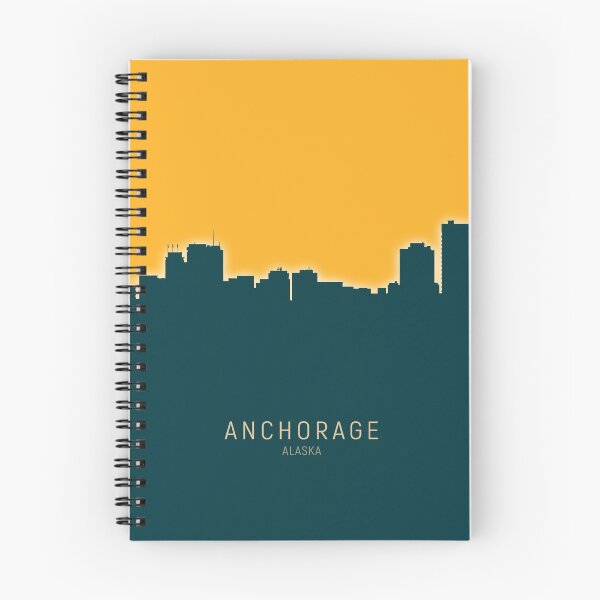 Item preview, Anchorage Alaska Skyline designed and sold by ArtPrints.