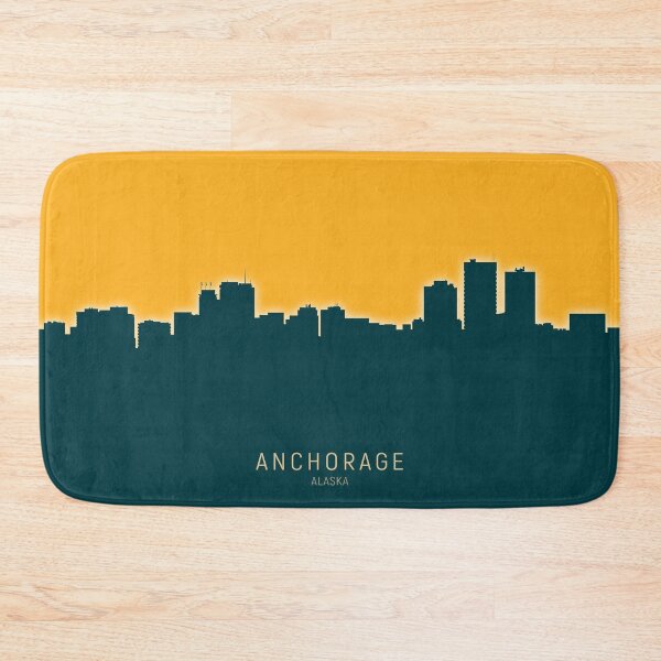Item preview, Anchorage Alaska Skyline designed and sold by ArtPrints.