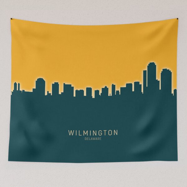 Artikelvorschau, Wilmington Delaware Skyline entworfen und verkauft von ArtPrints.