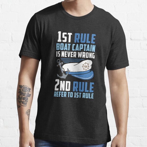 El Capitan Apparel For Men Funny Captain Boat Gifts Unisex T-shirt