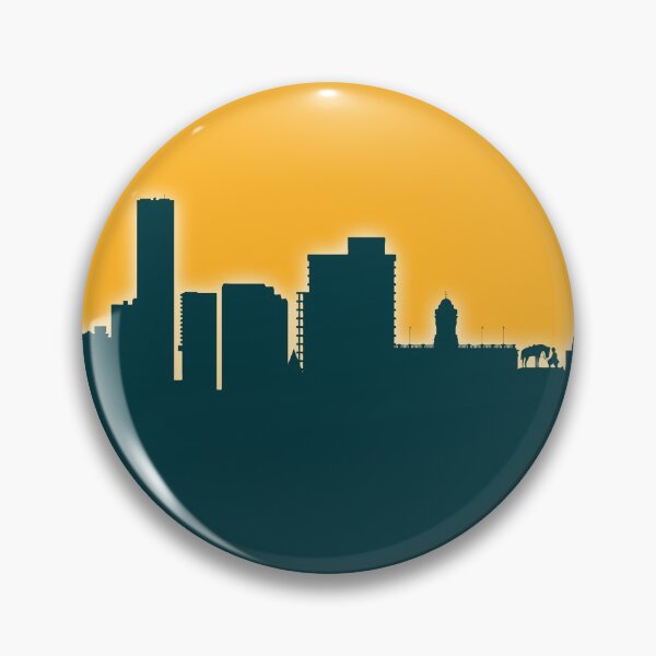 Item preview, Port Elizabeth South Africa Skyline designed and sold by ArtPrints.