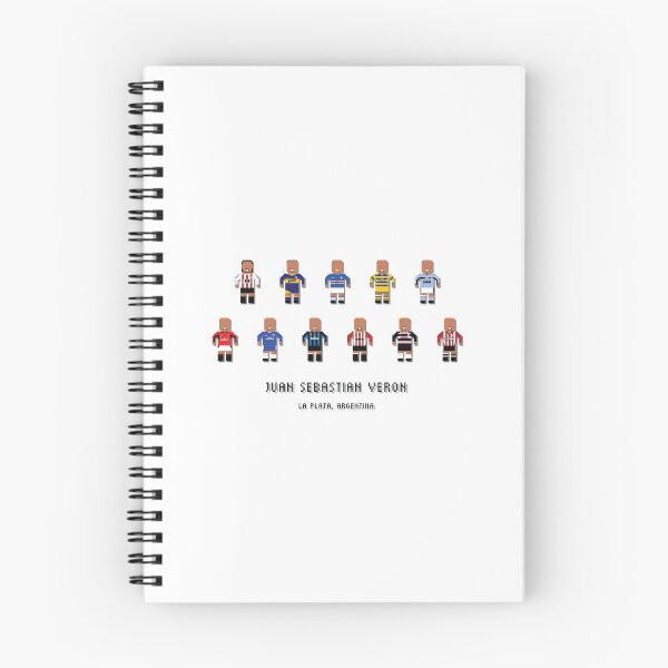 Aperçu de l'œuvre Les kits du club pour Juan Sebastián Verón créée et vendue par ccamb00.
