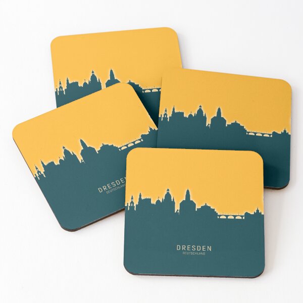 Artikelvorschau, Dresden Germany Skyline entworfen und verkauft von ArtPrints.