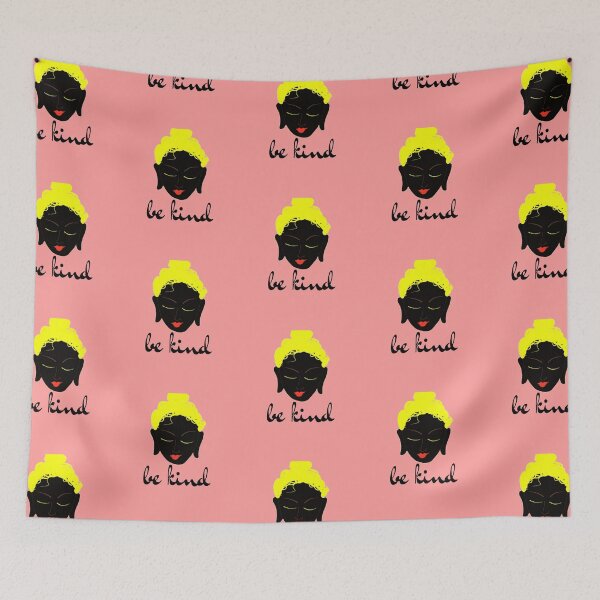 Item preview, Be kind with black Buddha face designed and sold by Sujitmone.