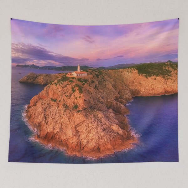 Item preview, Far de Capdepera at sunrise designed and sold by bestofmallorca.