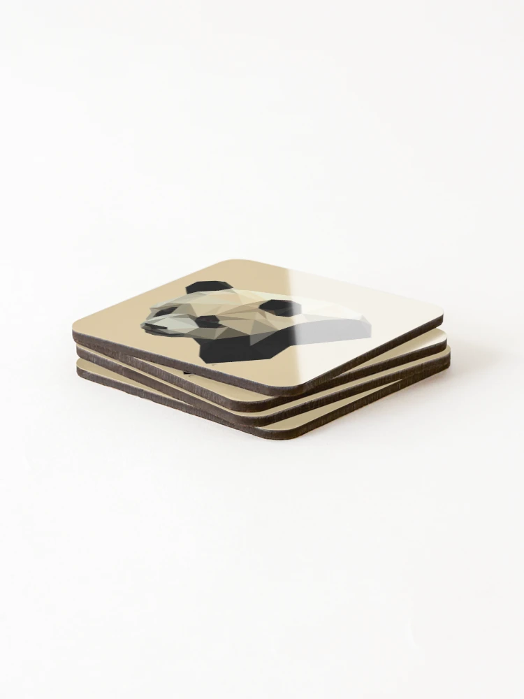 Thumbnail 4 of 5, Coasters (Set of 4), LP Panda designed and sold by AliceTWD.