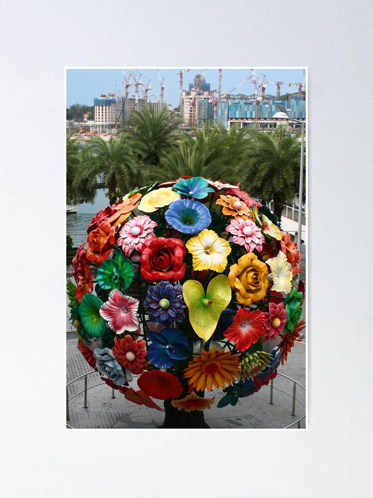 Singapore, flower ball VivoCity