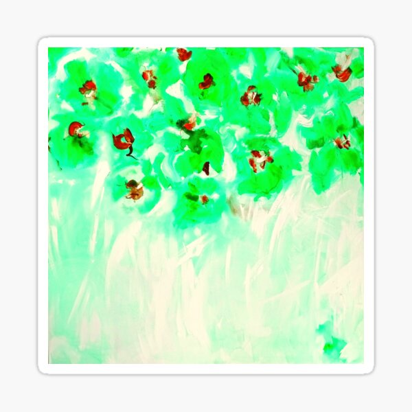 Habibiflo kann grün sein Sticker