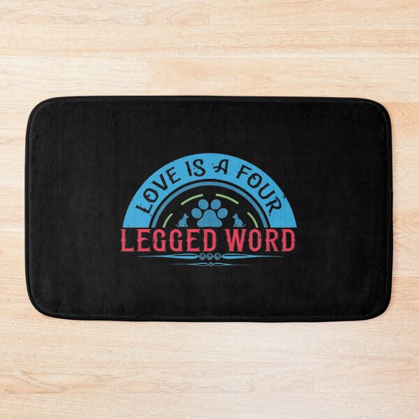 Item preview, Dog lover gift | Love is a four legged word designed and sold by teamph.