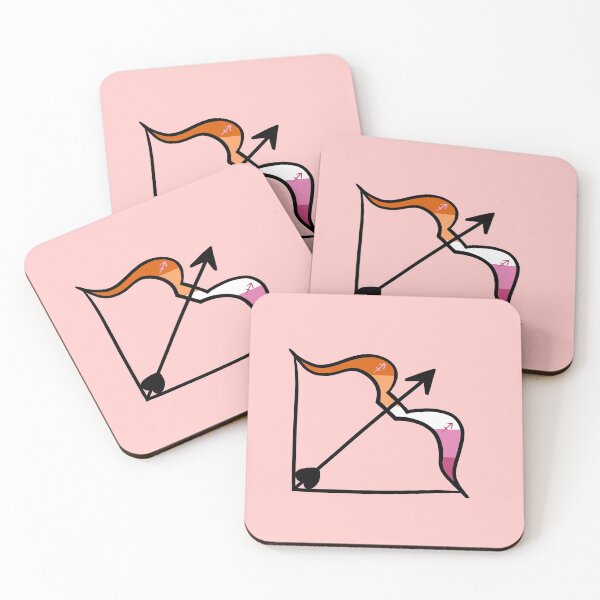 Item preview, Sagittarius Lesbian Pride designed and sold by TomeOfCartoons.