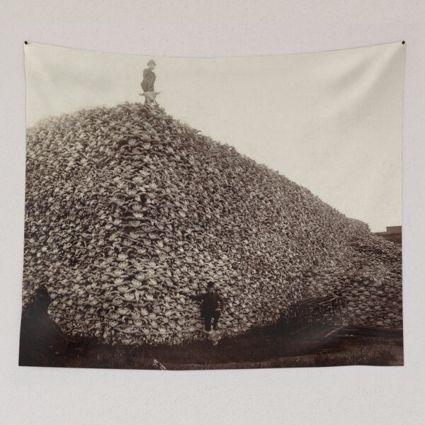 Item preview, Bison Skull Pile designed and sold by TheWildWildWest.