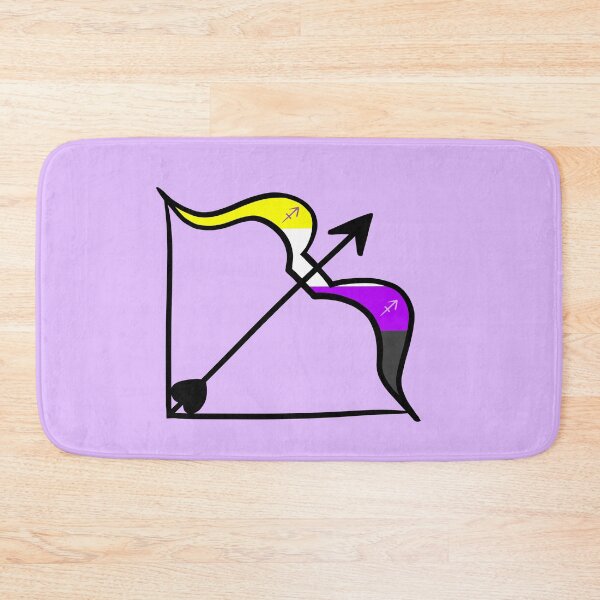 Item preview, Sagittarius Non-Binary Pride designed and sold by TomeOfCartoons.