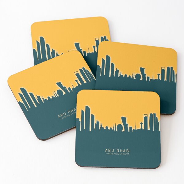 Item preview, Abu Dhabi Skyline designed and sold by ArtPrints.