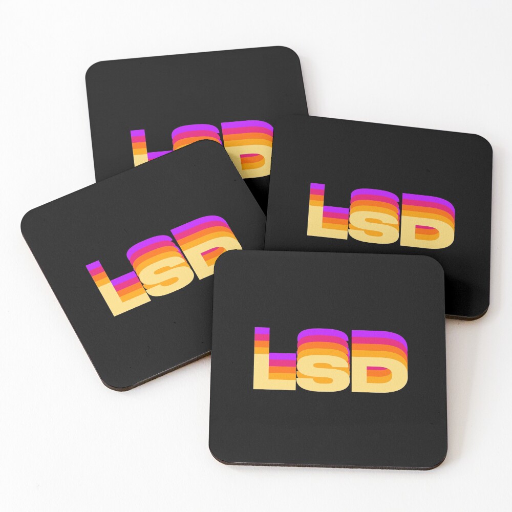 Item preview, Coasters (Set of 4) designed and sold by TypoFlicka.