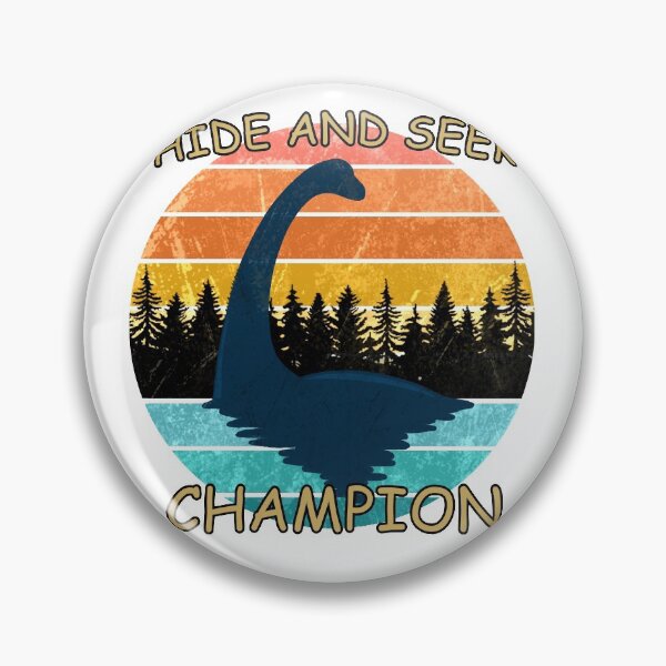 Item preview, Loch Ness Monster - Hide and Seek Champion designed and sold by ValentinaHramov.