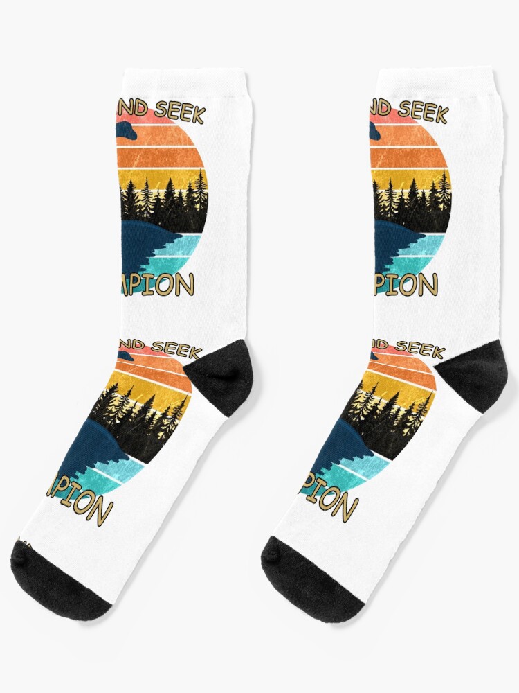 Loch Ness Monster Hide and Seek Champion Socks for Sale by ValentinaHramov Redbubble