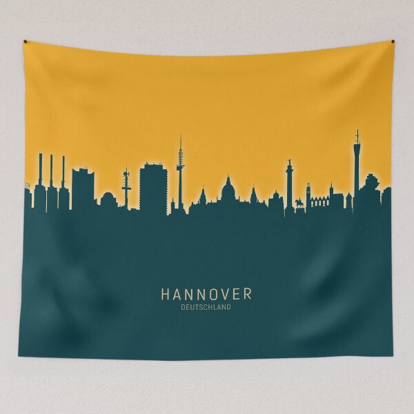 Item preview, Hannover Germany Skyline designed and sold by ArtPrints.