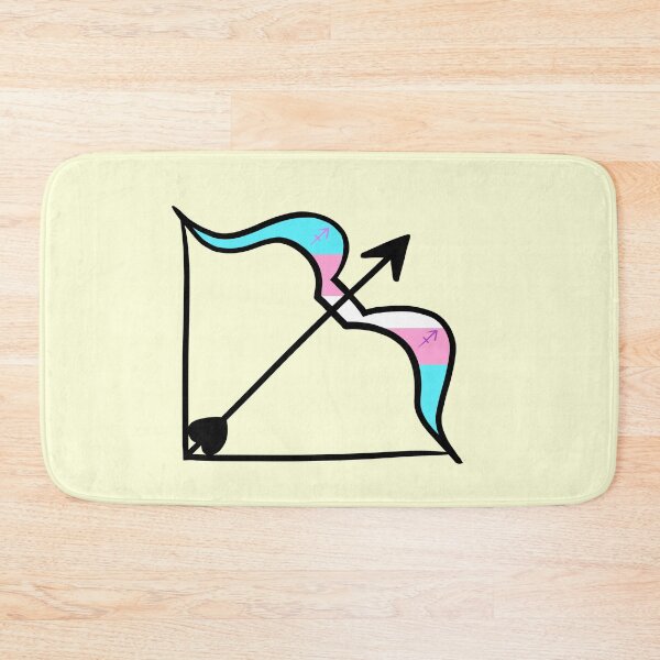 Item preview, Sagittarius Transgender Pride designed and sold by TomeOfCartoons.