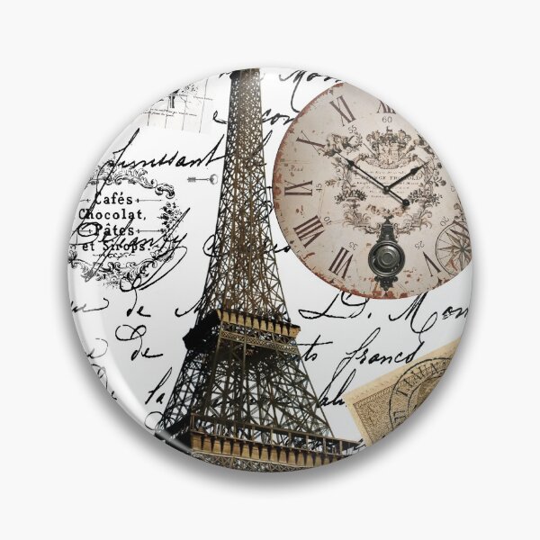 Item preview, FRENCH EIFFEL TOWER  VINTAGE LETTER IN THE POST  designed and sold by johnnyssandart.