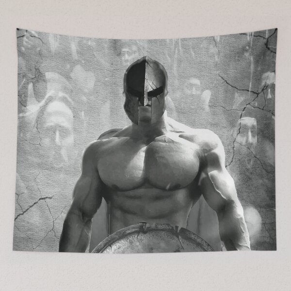 Item preview, SPARTAN ACHILLES:GREEK WARRIOR designed and sold by johnnyssandart.