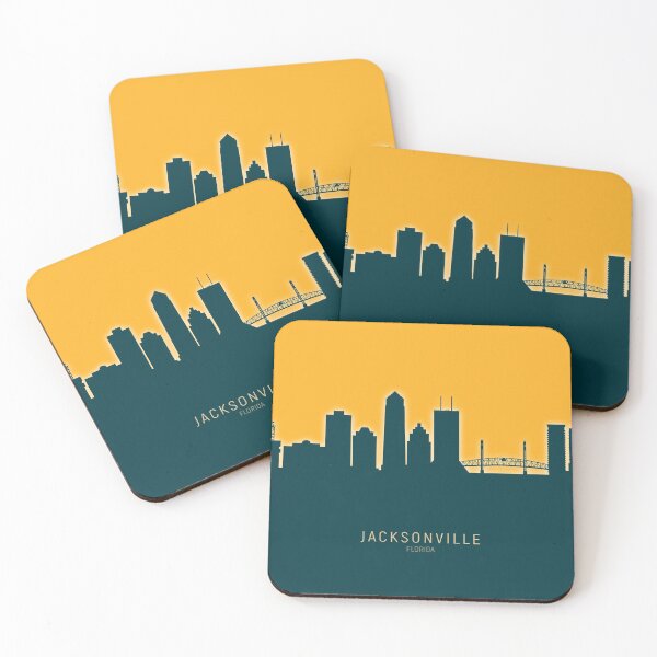 Artikelvorschau, Jacksonville Florida Skyline entworfen und verkauft von ArtPrints.