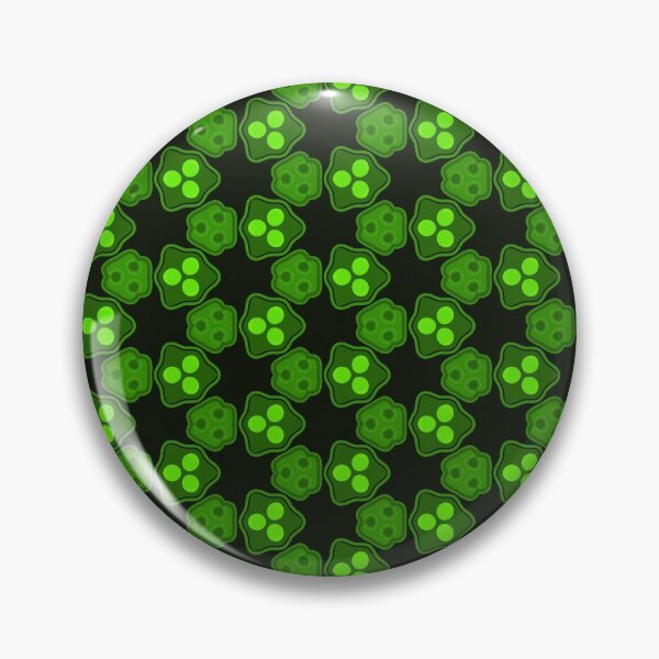 Item preview, Fluorescent Ghoul Tessellation. Green. Black Geometrical. Repeating. Pattern  designed and sold by shirtdan.