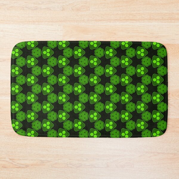 Item preview, Fluorescent Ghoul Tessellation. Green. Black Geometrical. Repeating. Pattern  designed and sold by shirtdan.