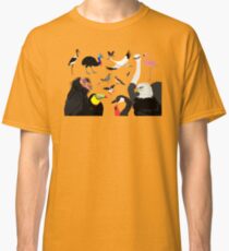 Camiseta clásica Estoy agradecido por los pájaros