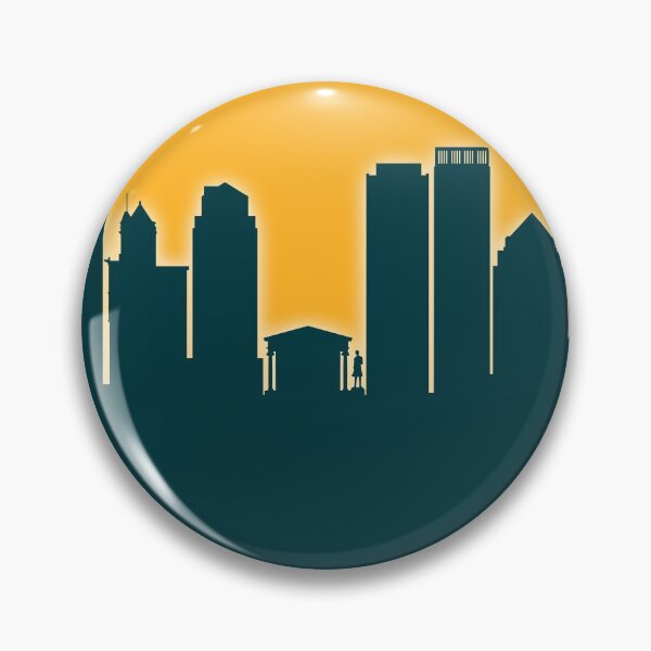 Item preview, Dayton Ohio Skyline designed and sold by ArtPrints.