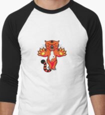 ninjitzoo - dim sum Men's Baseball ¾ T-Shirt