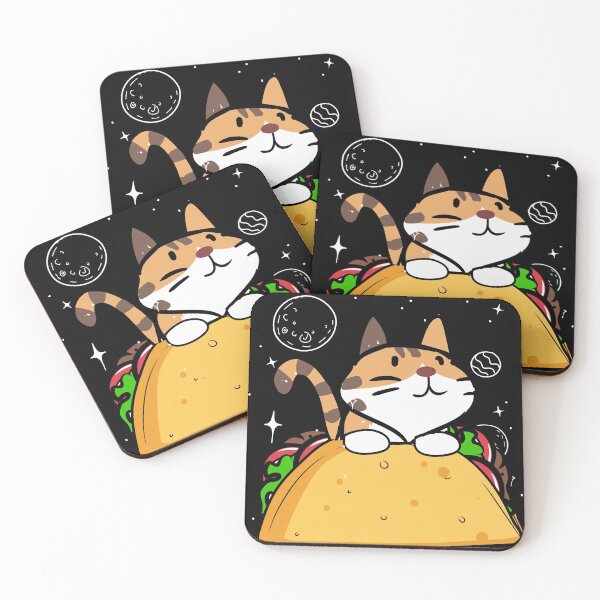 Item preview, Taco Cat From Galaxy Gift Design Idea graphic designed and sold by Lisbob.