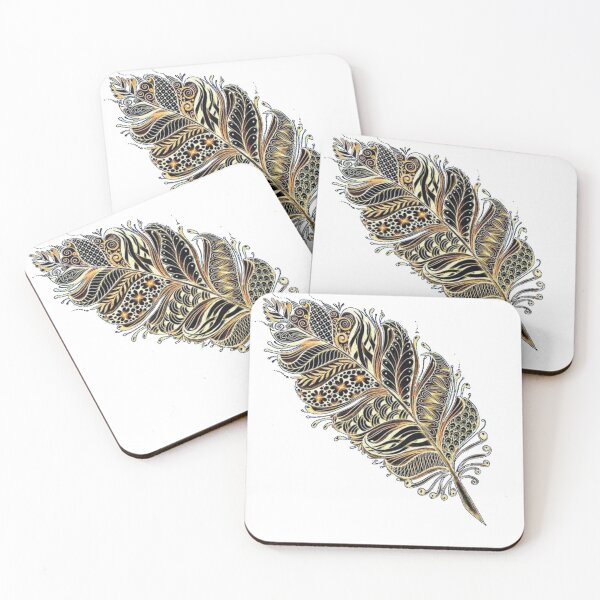 Item preview, Golden- Black Feather designed and sold by Eshan91.