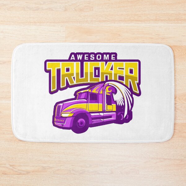 Item preview, Awesome Trucker truck driver Pink trucking design designed and sold by luvvvvvit.