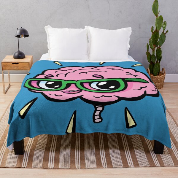 Item preview, rose cute smart brain with glasses designed and sold by duxpavlic.