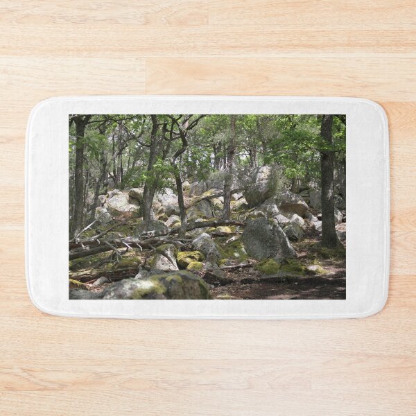 Item preview, Mystical forest rocks boulders roots designed and sold by EstelleRossetti.