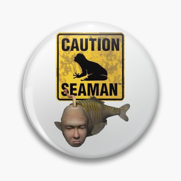 Item preview, Seaman Dreamcast designed and sold by BlankFuturez.