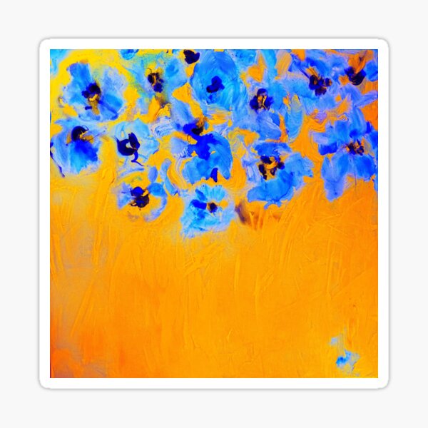 Habibiflo gelb-orange Sticker
