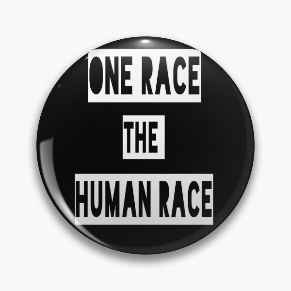 Item preview, T-shirt One race the Human race/ white version designed and sold by Reda92i.