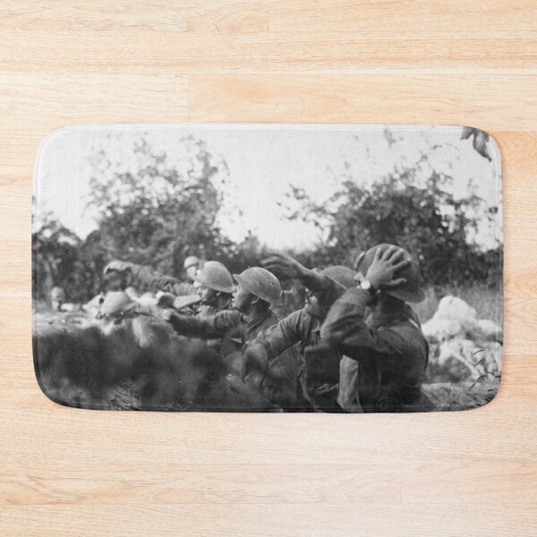 Item preview, American Soldiers Hurling a Shower of Hand Grenades designed and sold by Ouijawedge.